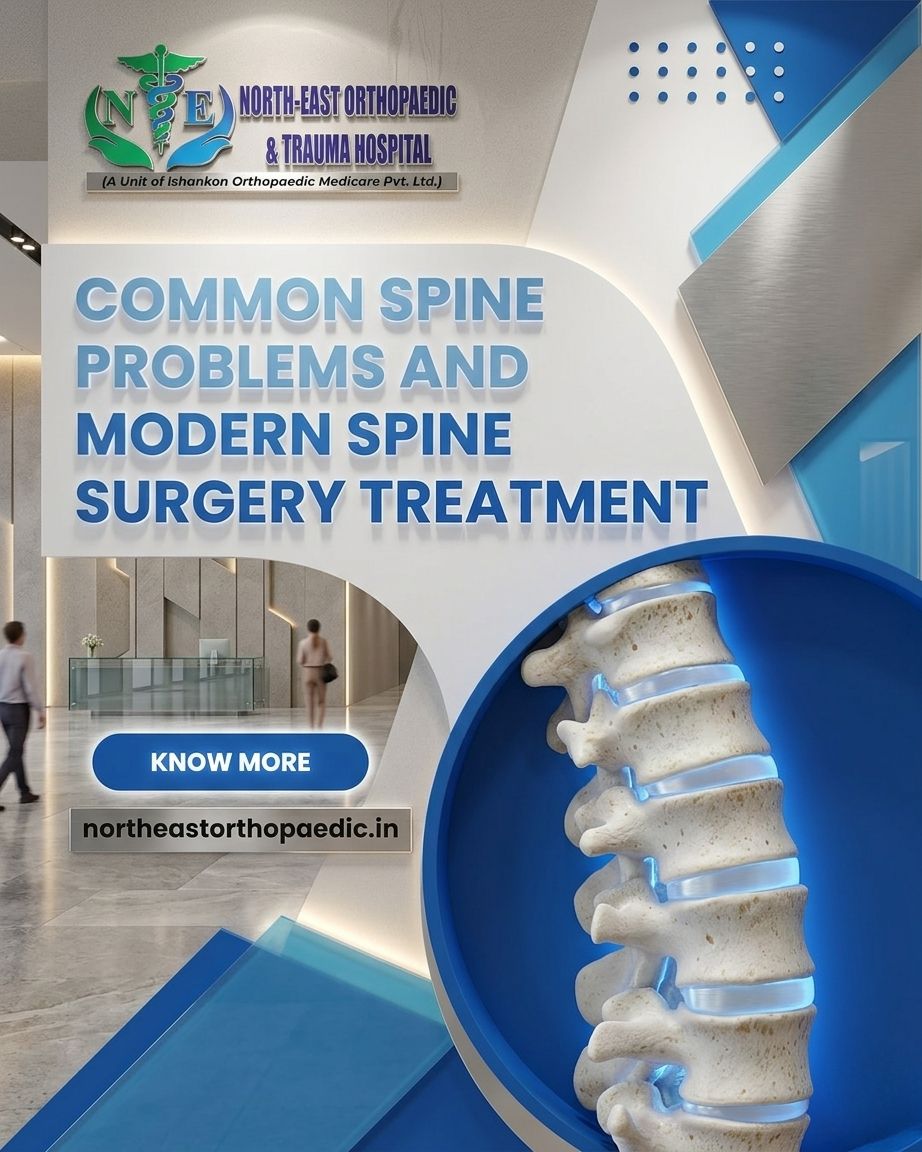Common Spine Problems and Modern Spine Surgery Treatment